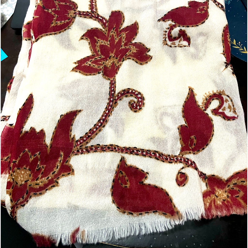 Lucky Brand 100 Wool Scarf